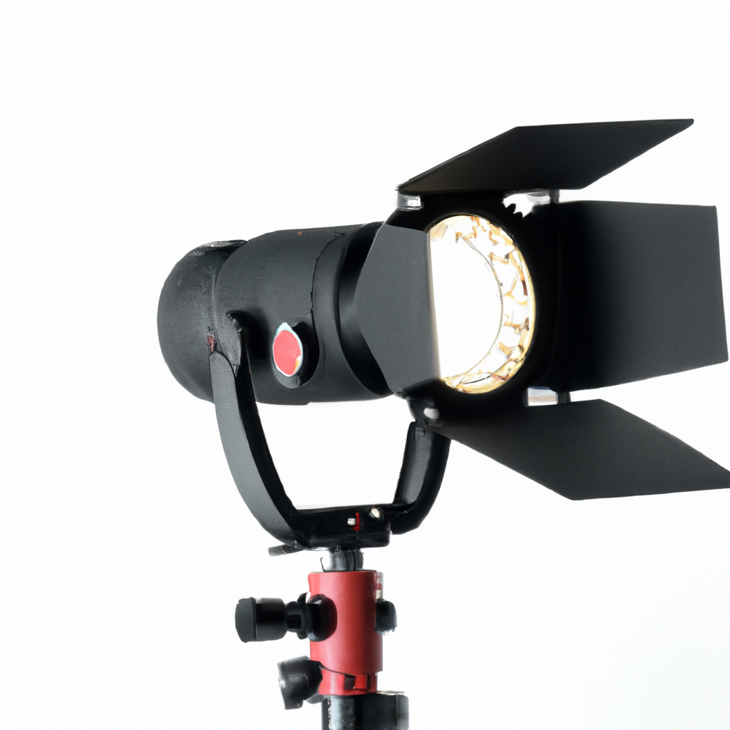 화이트 배경과 소프트박스 조명